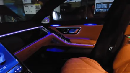 벤츠s500 W223 엑티브 무빙엠비언트 작업후기 / 벤츠 / S-클래스 W223 / 서울 중랑구