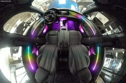 푸조408 무빙엠비언트 시공 후기\