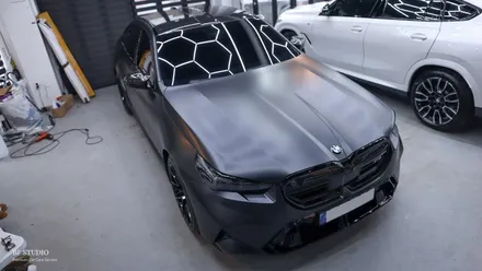 신형 BMW G90 M5 퍼스트에디션 - STEK 무광 PPF 전체시공, 하남 PPF 전문점 / 하남시 덕풍동