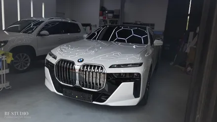 [하남 PPF 투톤, 신차패키지] BMW 740i 블랙 투톤 PPF와 프리미엄 신차패키지 시공! / 하남시 덕풍동