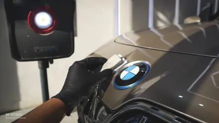 하남 BMW 7시리즈 750e 샴페인 골드 투톤 랩핑으로 더욱 고급스럽게! [BF스튜디오, 하남PPF, 하남랩핑] / 하남시 덕풍동