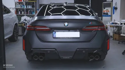 신형 BMW G90 M5 퍼스트에디션 - STEK 무광 PPF 전체시공, 하남 PPF 전문점 / 하남시 덕풍동
