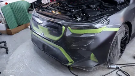 신형 BMW G90 M5 퍼스트에디션 - STEK 무광 PPF 전체시공, 하남 PPF 전문점 / 하남시 덕풍동