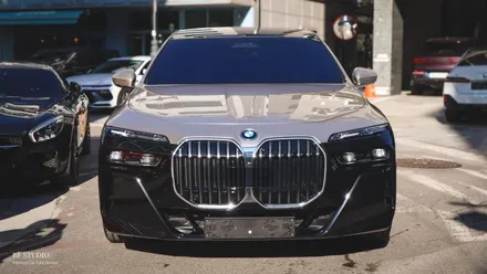 하남 BMW 7시리즈 750e 샴페인 골드 투톤 랩핑으로 더욱 고급스럽게! [BF스튜디오, 하남PPF, 하남랩핑] / 하남시 덕풍동
