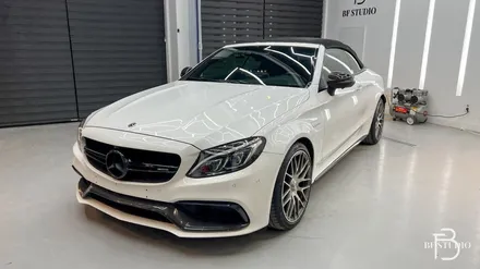 전면유리 보호를 위한 고성능 윈드 쉴드! - C63 AMG 하남 윈드쉴드 엑소쉴드 GT3 / 하남시 덕풍동