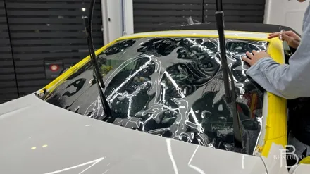 전면유리 보호를 위한 고성능 윈드 쉴드! - C63 AMG 하남 윈드쉴드 엑소쉴드 GT3 / 하남시 덕풍동