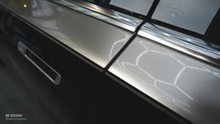 하남 BMW 7시리즈 750e 샴페인 골드 투톤 랩핑으로 더욱 고급스럽게! [BF스튜디오, 하남PPF, 하남랩핑] / 하남시 덕풍동