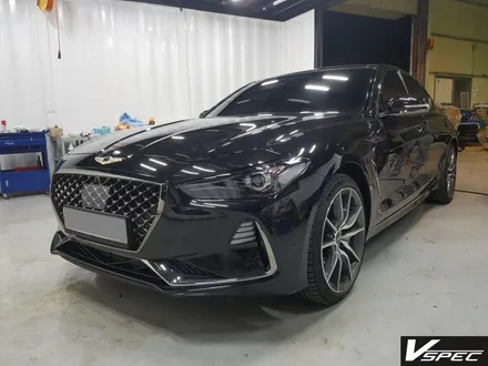 [제네시스 G70 3.3T HTRAC] 신차검수 및 아이나비 QXD950뷰 블랙 프로모션 장착 / 신창동 블랙박스 장착점 / 제네시스G70블랙박스장착 / 아이나비 장착점 / 광주 나주 순천