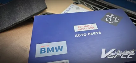 BMW 520i 의 실내튜닝! 회오리 스피커와 순정엠비언트 연동 미드베이스 스피커 교체 / 광주 나주 순천