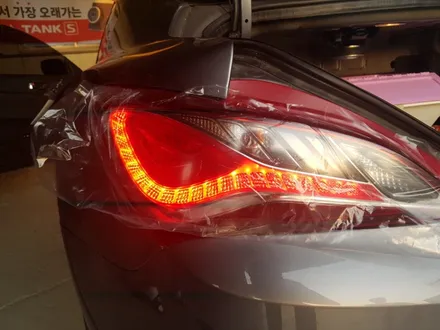 [현대 제네시스쿠페] 젠쿱 악마등 설치 / 전용 릴레이로 브레이크와 미등이 나눠집니다. /신쿱 악마등 개조작업 / 신쿱테일램프는 사랑?! / 광주 나주 순천