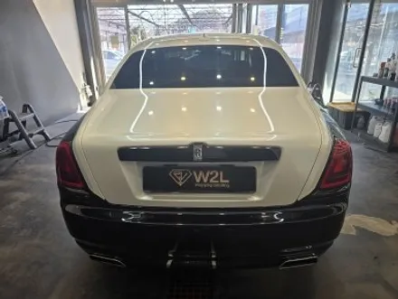 롤스로이스 고스트 에이버리 화이트 투톤랩핑 시공기 : 수원 용인 동탄 기흥 투톤랩핑 W2L / 용인시 기흥구 고매동