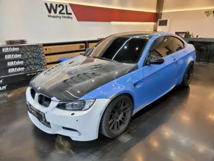 BMW E92 M3 LB필름 스톰 옐로우 전체랩핑 시공기 : 수원 용인 동탄 기흥 W2L / 용인시 기흥구 고매동