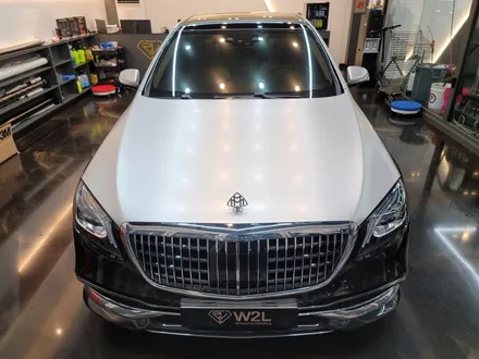 벤츠 S560 마이바흐 투톤랩핑 시공기 : 동탄랩핑 : W2L / 용인시 기흥구 고매동