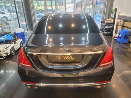 벤츠 S클래스 에이버리 사틴화이트 전체랩핑 시공기 : 수원 용인 동탄 기흥 전체랩핑 : W2L / 용인시 기흥구 고매동