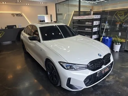 BMW M340i 에이버리 사틴 블랙 락그레이 전체랩핑 시공기 : 수원 용인 동탄 기흥 전체랩핑 W2L / 용인시 기흥구 고매동