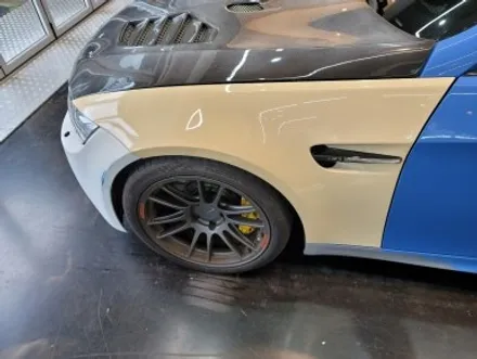 BMW E92 M3 LB필름 스톰 옐로우 전체랩핑 시공기 : 수원 용인 동탄 기흥 W2L / 용인시 기흥구 고매동