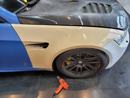 BMW E92 M3 LB필름 스톰 옐로우 전체랩핑 시공기 : 수원 용인 동탄 기흥 W2L / 용인시 기흥구 고매동