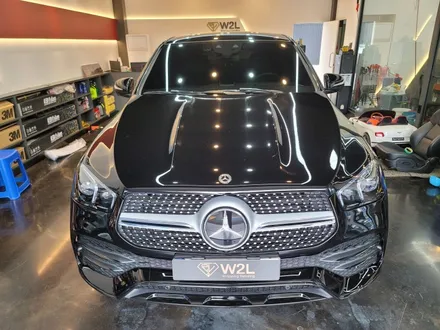 벤츠 GLE쿠페 3M2080블랙유광 부분랩핑 시공기 : 동탄부분랩핑 W2L / 용인시 기흥구 고매동