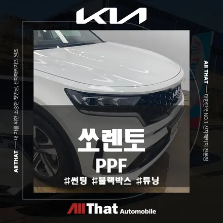 쏘렌토 PPF로 도장면 보호! / 천안시 업성동