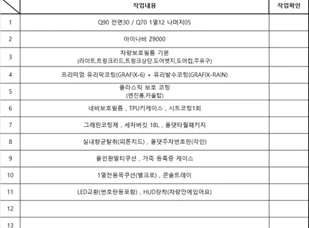 아반떼 신차패키지 썬팅 전용 구성으로 제대로! / 천안시 업성동