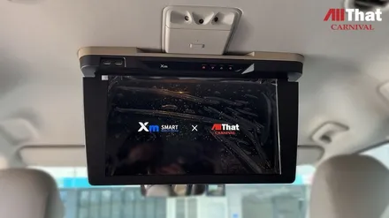 카니발 천장 모니터 시공? XM-784 장착 후 대만족! / 천안시 업성동