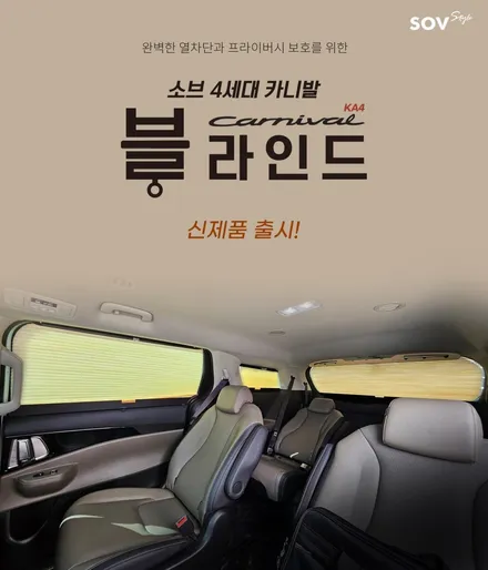 카니발 블라인드도 올댓카니발에서 / 천안시 업성동