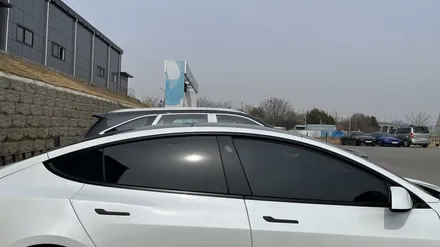 모델3썬팅 비반사 필름 하프시공 했습니다 / 천안시 업성동