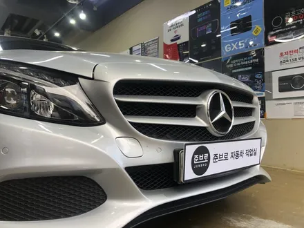 W205 AUX가 필요했던 벤츠C클래스 M2C 안드로이드 네비게이션[인천 준브로]