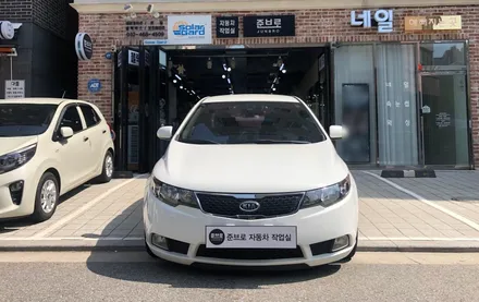 오래돼서 더운 필름 썬팅 인천 썬팅으로 시원하게 재시공.