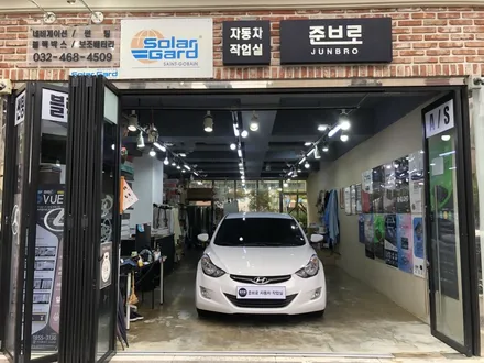 아반떼 md 안드로이드 올인원 네비 설치