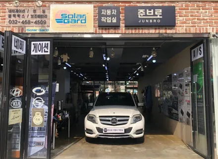 벤츠 GLK 안드로이드 모니터 고장 수리