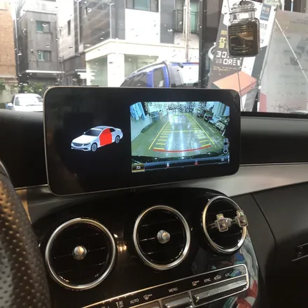 벤츠 C클래스 w205 안드로이드 사용하기