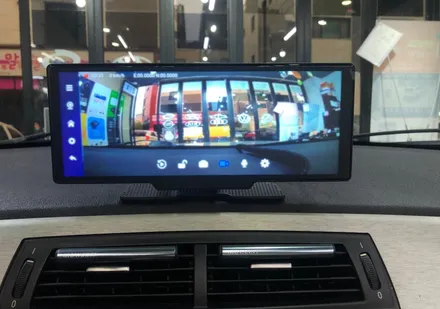 bmw e85 남동구 후방카메라 거치형 안드로이드 모니터 설치