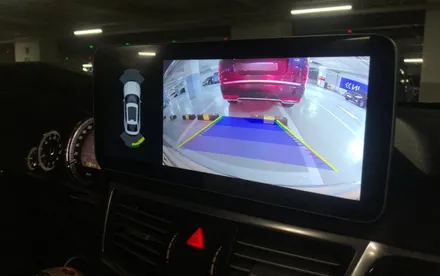W212 카인원 안드로이드  AHD 후방 카메라 출장 설치
