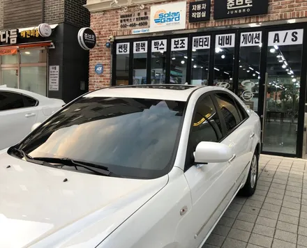 자외선 차단 쾌적한 실내 nf소나타썬팅 재시공