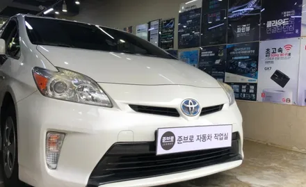 프리우스 3세대 안드로이드 올인원 네비게이션 교체