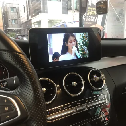 벤츠 C클래스 w205 안드로이드 사용하기