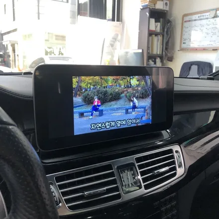 벤츠 CLS 안드로이드 모니터