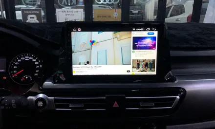 운전이 편해지는 셀토스 안드로이드 네비게이션