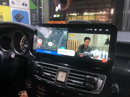 벤츠 w218 cls 안드로이드 네비 12.3인치 모니터