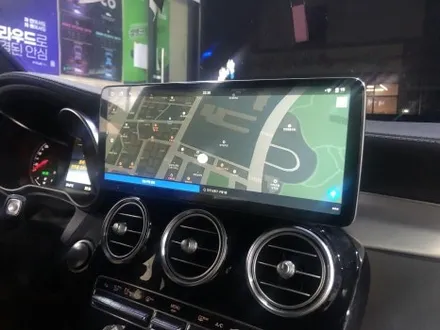 벤츠 GLC X253에 잘 어울리는 안드로이드 올인원 네비게이션