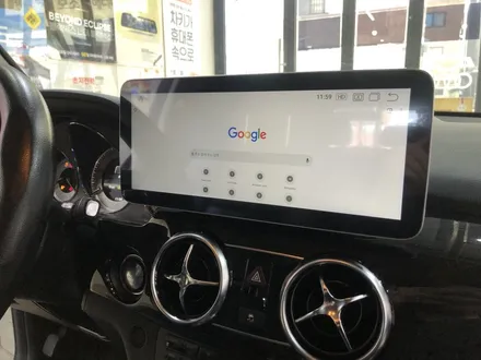 벤츠 GLK 안드로이드 모니터로 즐기는 유튜브와 티맵[인천 준브로]