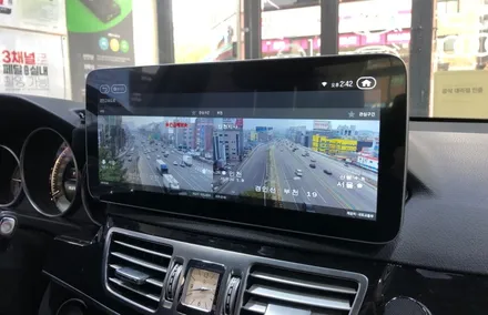 벤츠 w212 오디오 수리와 안드로이드 모니터 설치