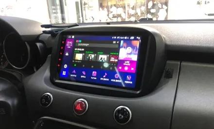 피아트 500X 어라운드뷰 모니터 안드로이드 올인원