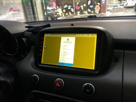 피아트 500X 어라운드뷰 모니터 안드로이드 올인원
