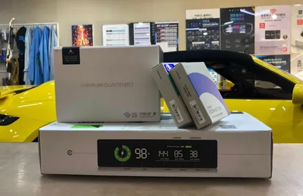 포르쉐 911 블랙박스 아이나비 퀀텀3 커넥티드