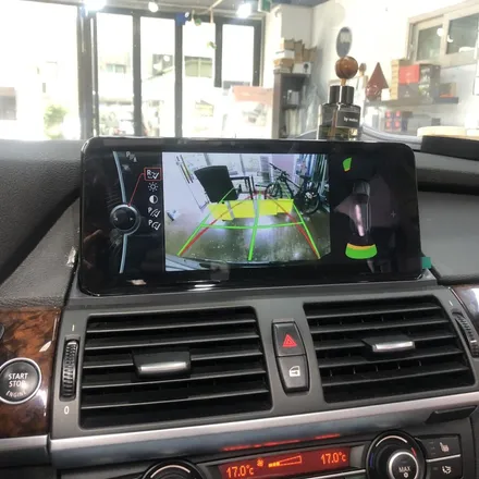 BMW X5 E70 안드로이드 내비게이션.