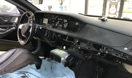 W222 S클래스 벤츠 안드로이드 M2C 200A 설치