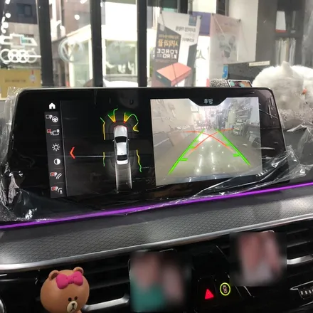 BMW 5시리즈 G30 모니터 교환