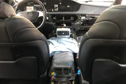 W222 S클래스 벤츠 안드로이드 M2C 200A 설치